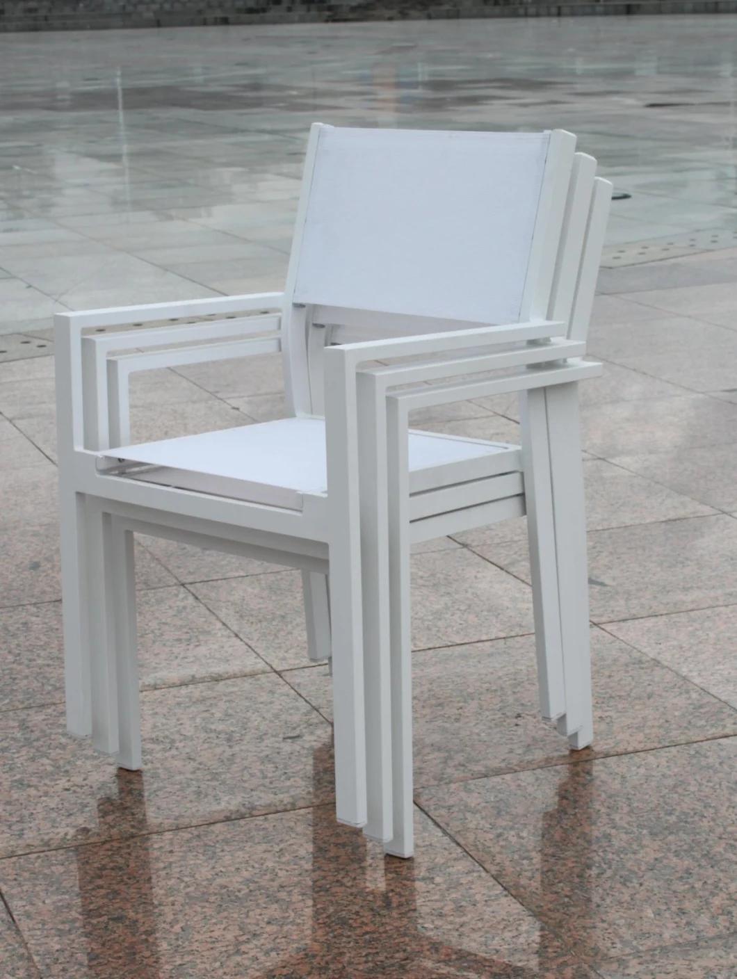 Metal European OEM Customized Foshan Leisure Chair Extensible Dining Table
