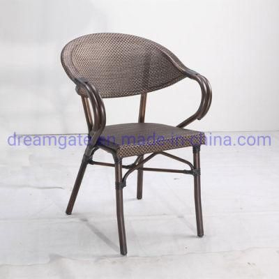 European Design Popular Paris Chair Stackable Fabric Coffee Shop Cafe Chair