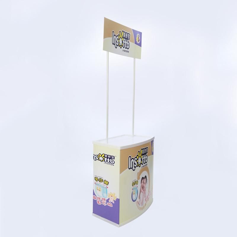 Table Folding Display Trade Show Exhibition Promotion Table Trade Show Portable Counter
