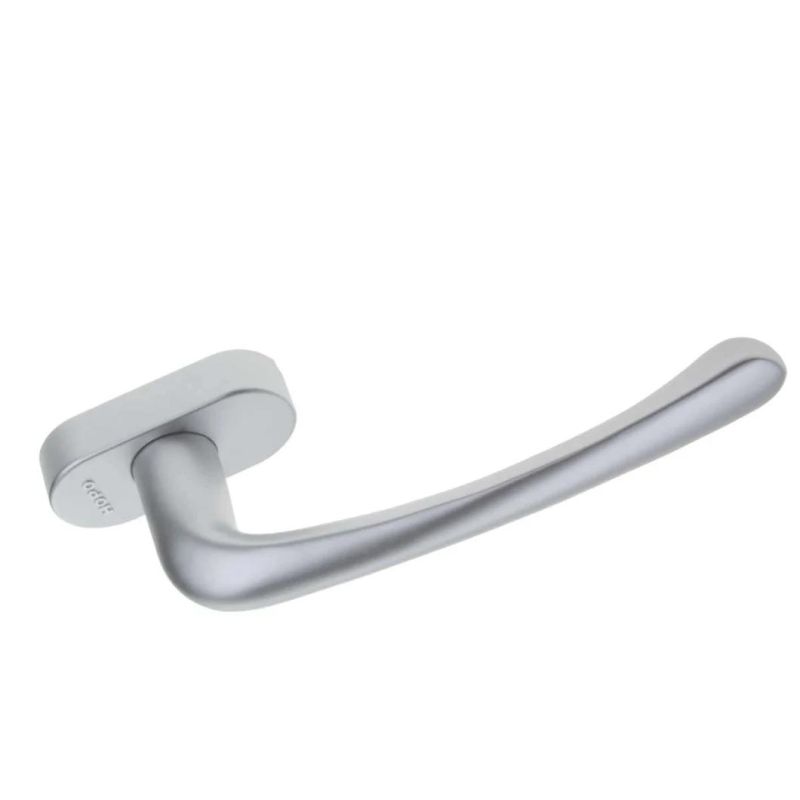 Square Spindle Handle, Aluminum Alloy Material, Silver Color, for Side-Hung Window