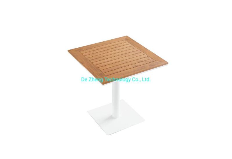 Hot Selling Outdoor Furniture Factory Agent European Design Modern Steel Versatile Table Aluminum Sintered Marble Table Set