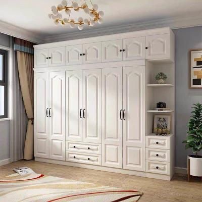 Modern MDF Cheap 3/4/5 Doors Wardrobe /Cabinet Designs for Bedroom