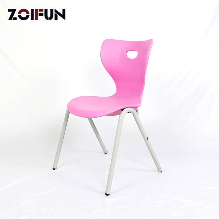 Contemporary School Company Classroom Garden Office Government Plastic Metal Chrome Chair