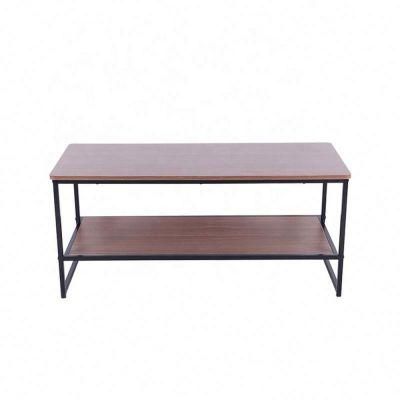 Cheap Prices Metal Steel Base and Legs Wholesale European Style Modern Design Wooden Round Office Coffee Tables