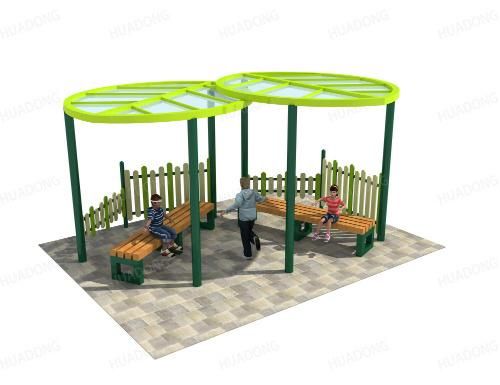 Outdoor Park Furniture Galvanized Pavilion with High Quality Amusement Equipment