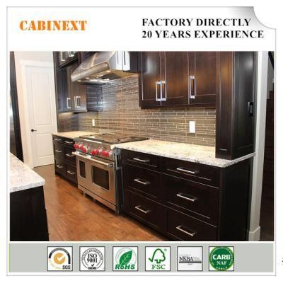 Popular Wholesale Chinese Wooden Kitchen Cabinet/MDF/Solid Wood Furniture