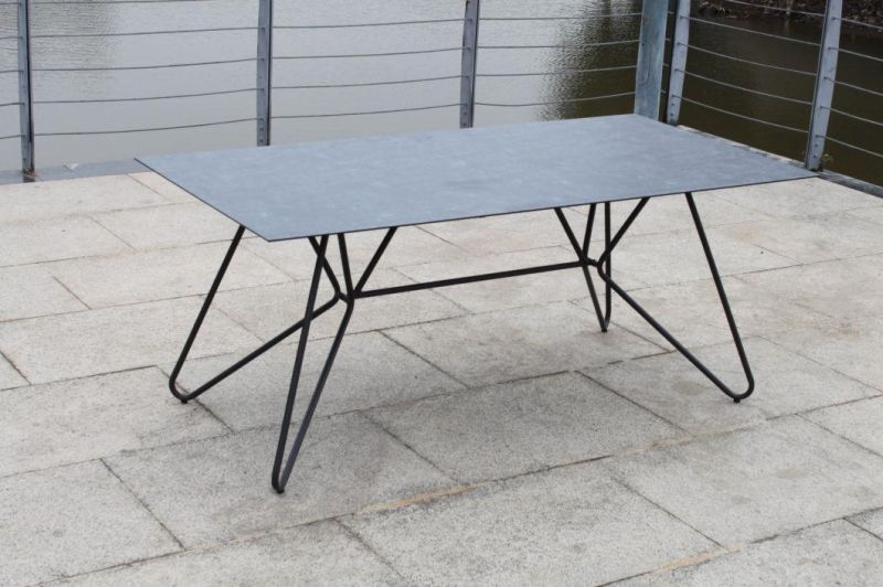 Foshan European OEM Seater Square Outdoor Dining Table for 8
