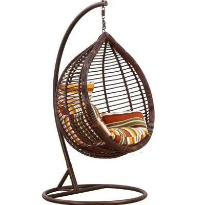 New Arrival Outdoor Egg Wicker Armchair Swings Hanging Chair