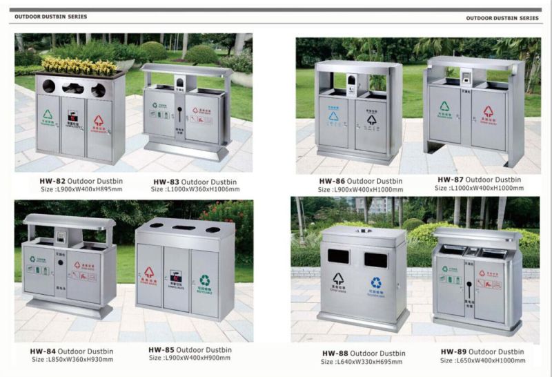 Outdoor Waste Container for European Market with Good Quality (HW-521)