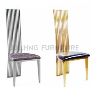 Popular European Style Gold Stainless Steel Banquet Chair (HM-K037)
