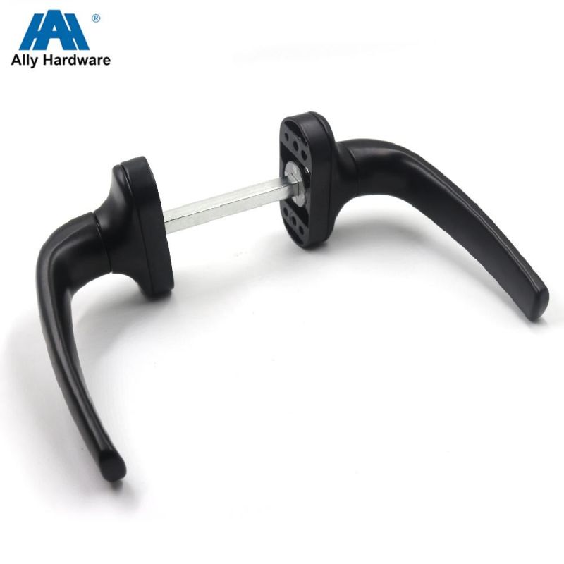 Furniture Hardware Aluminum Alloy Lockable Door Handle