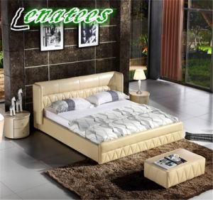 C021 American Style New Model Leather Bed Furniture