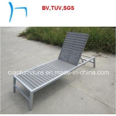 F- Outdoor Plastic Wood Sun Lounger Chair (CF839L)