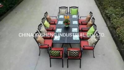 European Furniture Aluminum Outdoor or Dining Table Furniture Table and Chair Sets