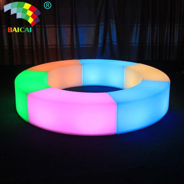 Events Display Stool Decor Furniture with Color Changeable