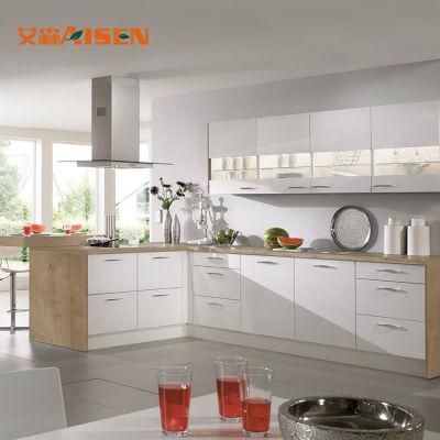 New Affordable European Style Simple Kitchen Furniture Design Kitchen Cabinet for House