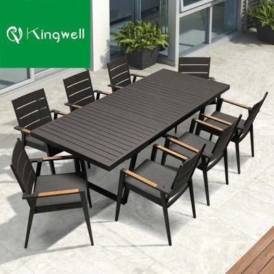 Stackable Frech Bistro Chairs Bambus Outdoor Furniture Patio Coffee Table and Chair for Restaurant