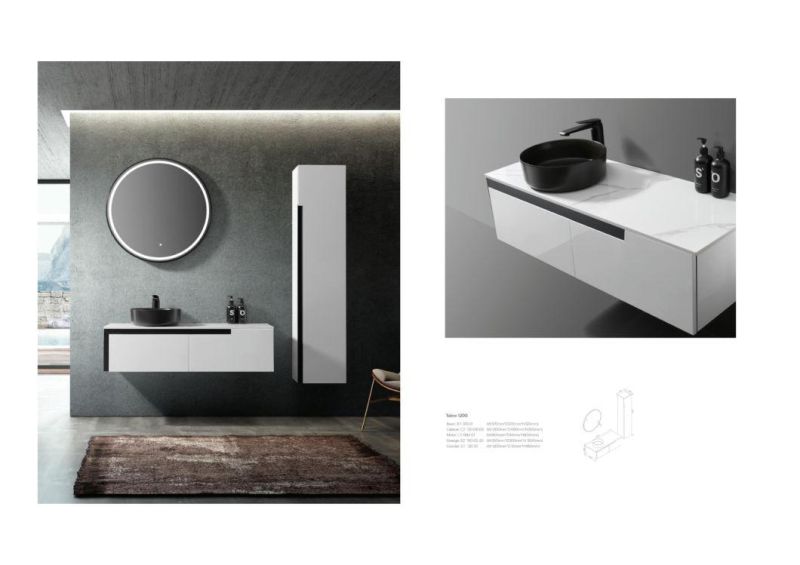 European Style Bathroom Vanities with Top Talco-1200