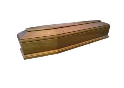 Antique Funeral Wooden Coffin