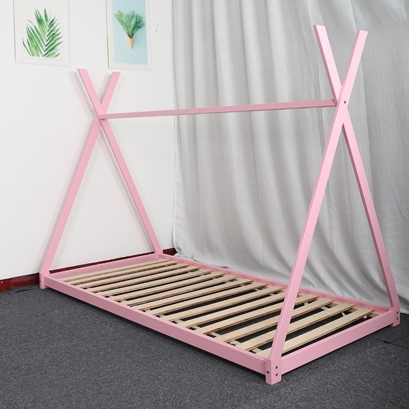 House Bed Frame Twin Full or Queen Montessori Children Bed House Wooden Toddler Bed