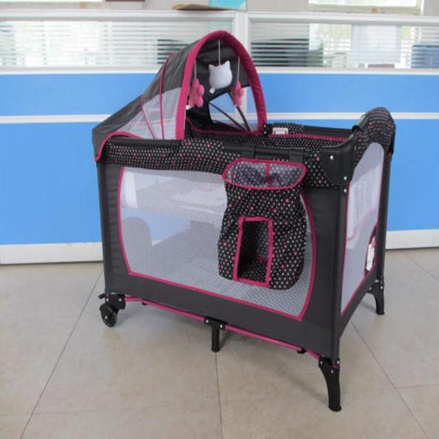Wholesale Folding Baby Sleep Nest, European Style Metal Baby Cot Baby Cribs/