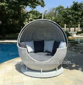 Ml-291 White Egg Chair/ Rattan European Style Chaise Lounge