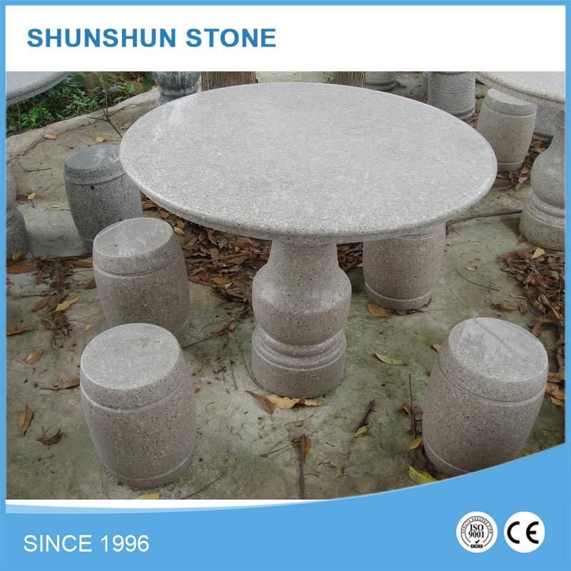 Hot Sell Cheap Garden Stone Chairs and Table