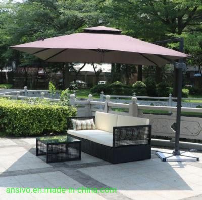 Outdoor Rattan Chair Balcony Garden Combination Furniture