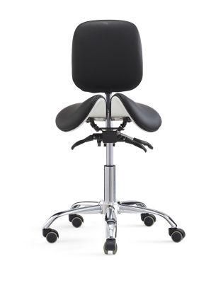 Swivel Adjustable Ergonomic Saddle Medical Doctor Chair