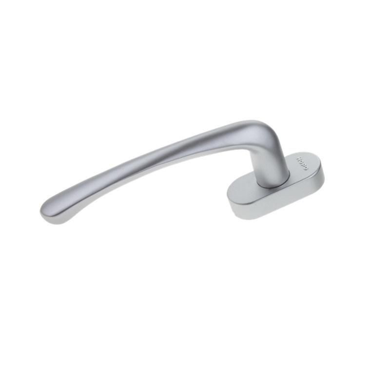 Hopo Simple Design Handle for Side-Hung Window Silver Color