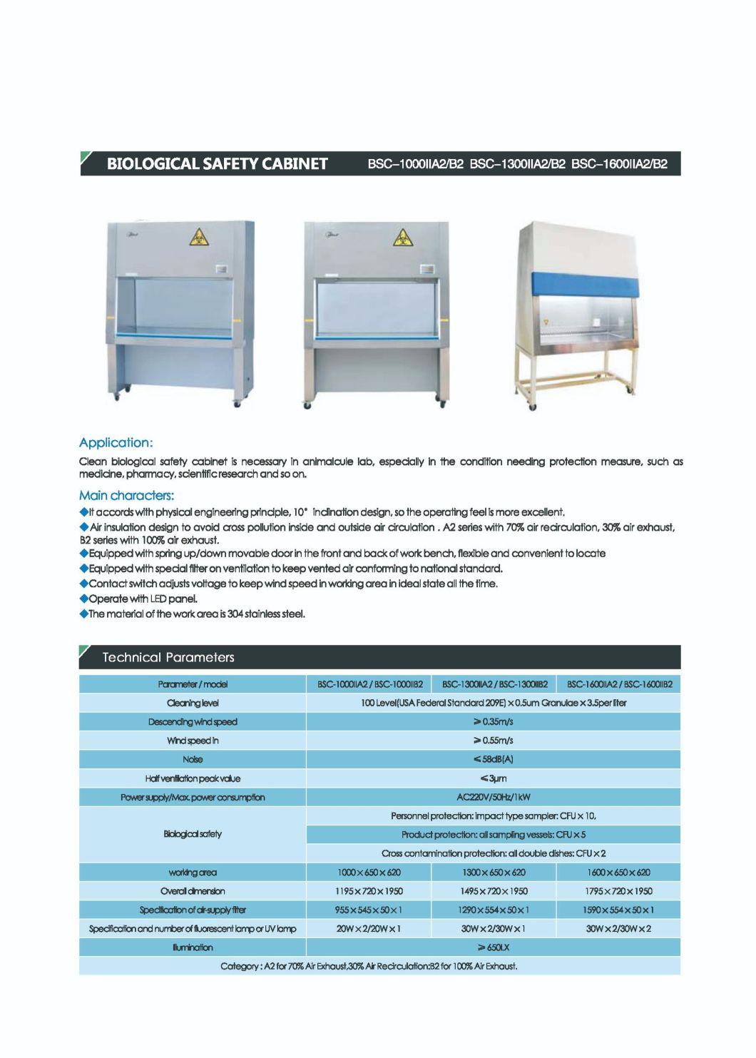 Class II Biological Safety Cabinet Biosafety Cabinets