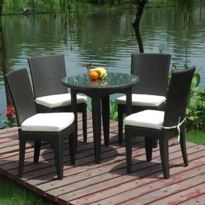 Tiny Dining Chair Cute Design Aluminum Outdoor Cafe Furniture Restaurant Table Chair