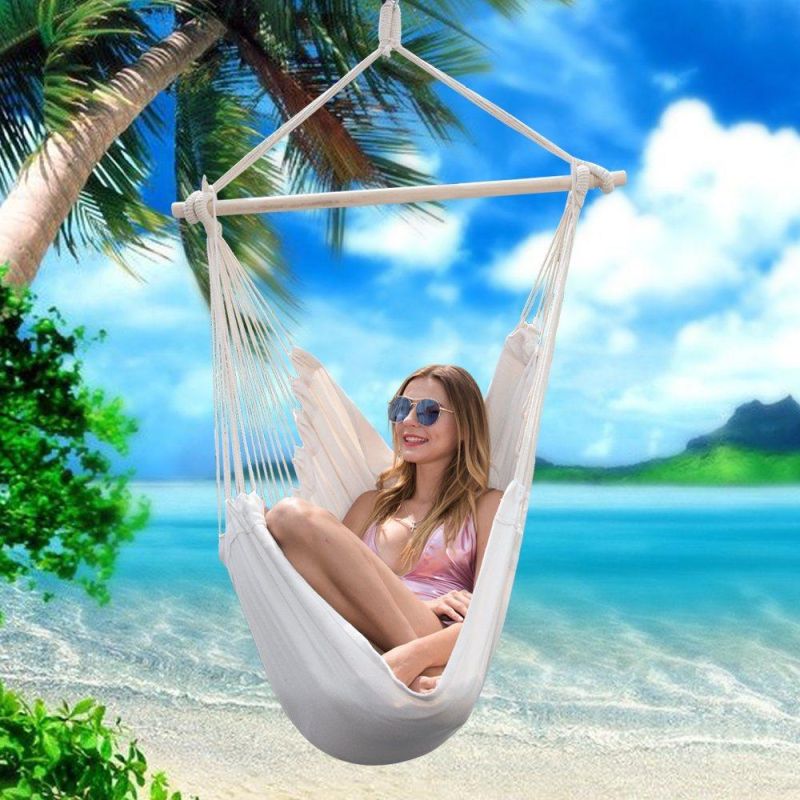 Garden Hammock Chair with Soft Cushion