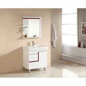 Bathroom Cabinet European Style Simple PVC Bathroom Vanity