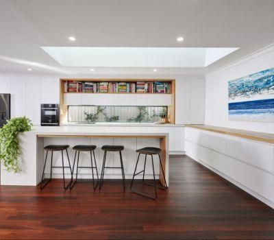 2022 Handle Free Factory Customized Free Design Free Sample Modern Kitchen Cabinet