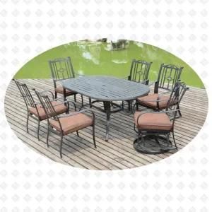 Aluminum Furniture Outdoor Furniture Garden Furniture Rock Dining Set