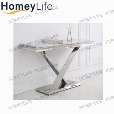 High Quality Home Hotel Doorway Marble Wall Dining Console Table
