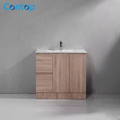 Factory Custom Modern Design Sanitary Ware Set Bathroom Wooden Furniture Cabinets Vanity
