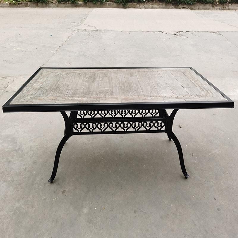 High-Grade Marble Table Top Rectangular Table