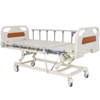 Hospital Furniture 3 Function Medical Electric Hospital Bed for Hospital Ward