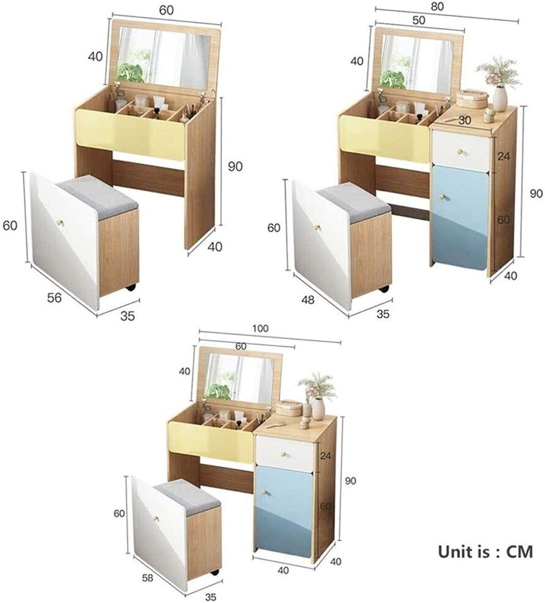 Moredn and Cheap Dressing Table with Mirror for Small Peace and Bedroom