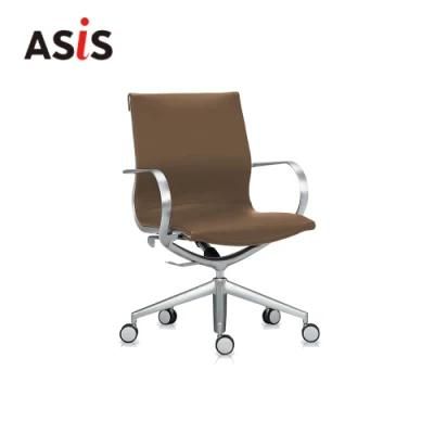 Asis Mercury Modern Genuine Leather Meeting Chair