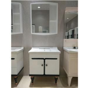 European PVC Bathroom Cabinet with Two Legs