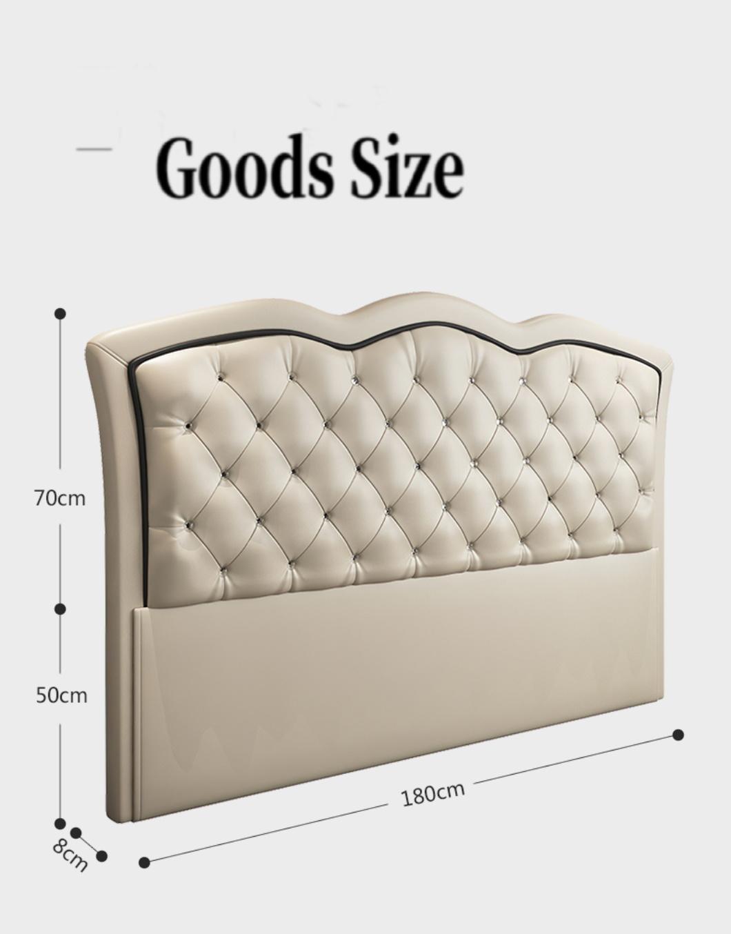 Modern Home Furniture Bedroom Furniture Leather Bed King Size Leather for Sofa Bed Set