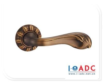 The Leaf Pattern on Flower Door Handle Series Delicate Circle Foils The Beautiful of Handle to Be Loved by Most Customer