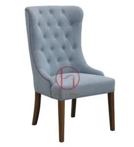 Fabric Upholstered Restaurant Chair/Cheap Button Tufted Hotel Chair