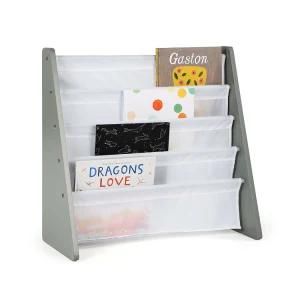 Bookshelf Cabinet Playroom Furniture with Nylon Fabric Carrier Good Price