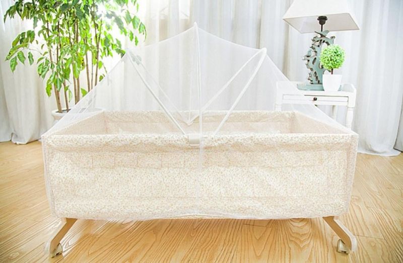 Eco-Friendly Cheap Wooden Kids Bedroom Furniture Baby Crib Cot