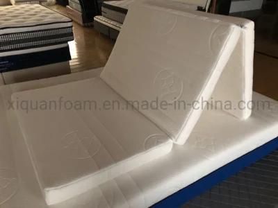 Folding Furniture with High Density Foam Zip Knitting Fabric Mattress