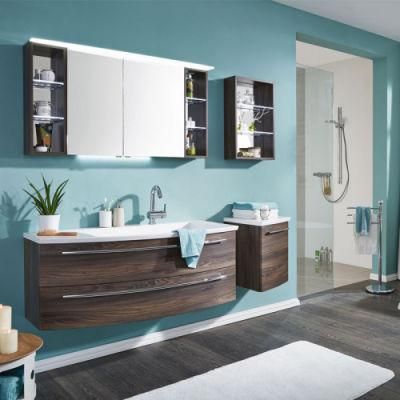 Luxury Hotel European Style Wall Mounted Bathroom Vanity High Quality Bathroom Cabinet